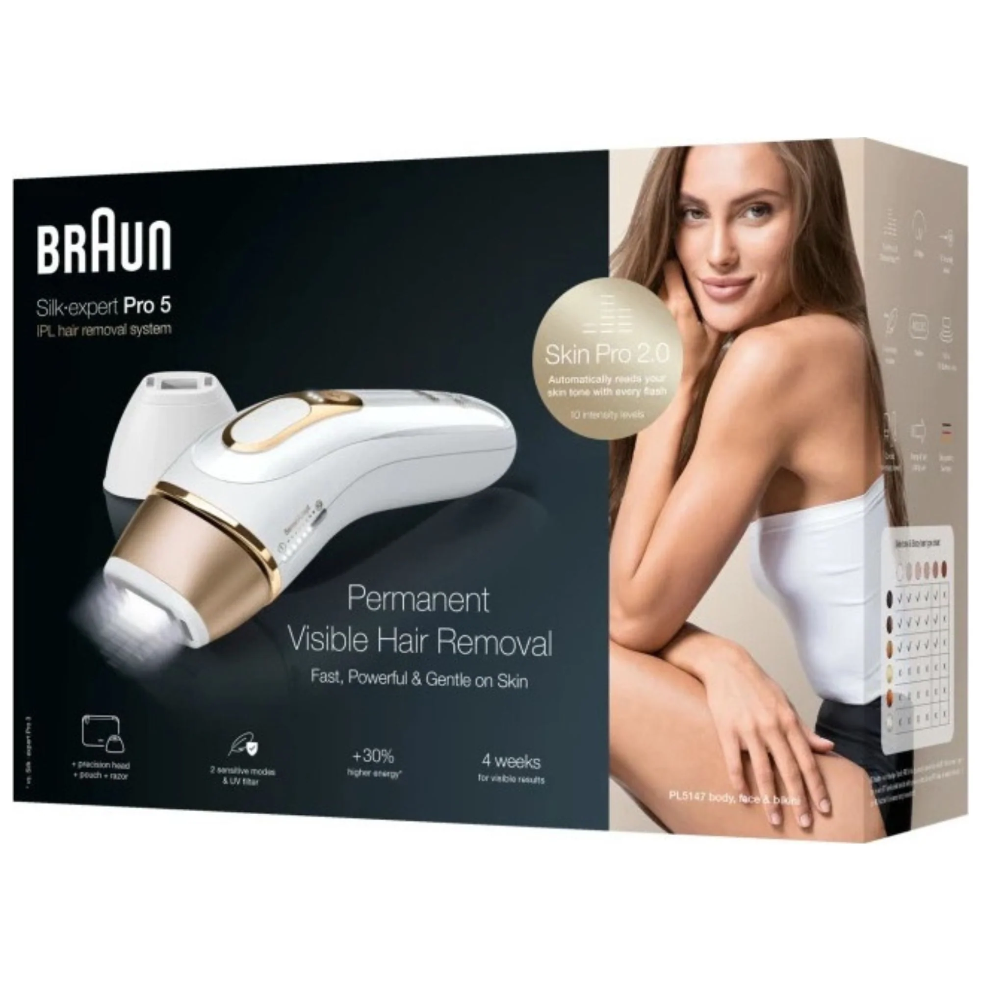 מכשיר להסרת שיער Braun Silk Expert Pro 5 PL5147 - Image 3