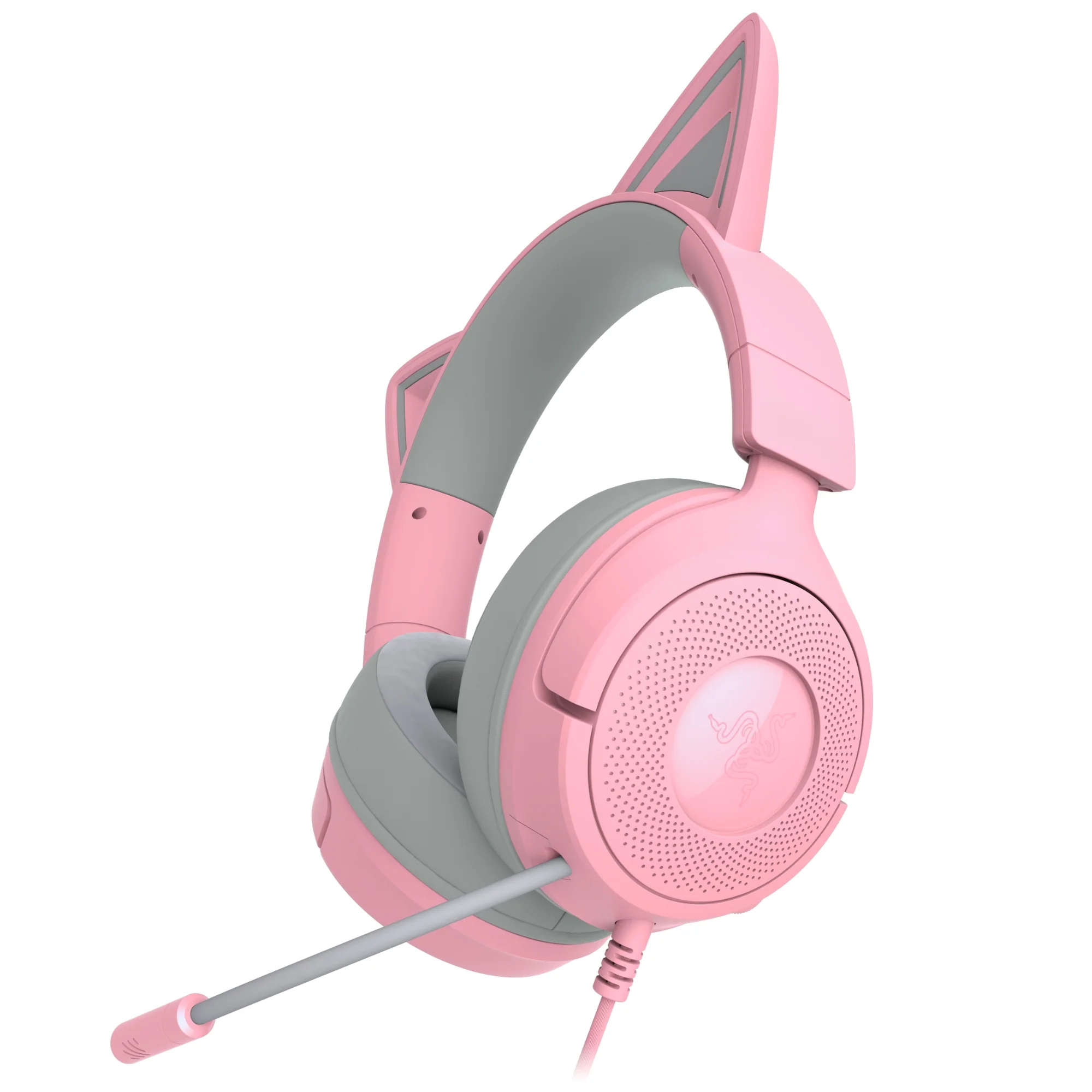 אוזניות גיימינג חוטיות  Razer Kraken Kitty V3 X - Image 6