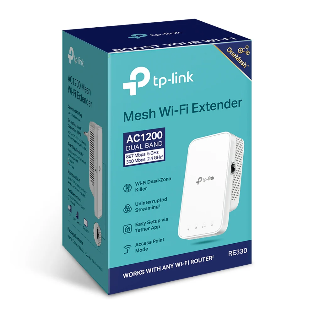 RE330 AC1200 Mesh Wi-Fi Extender TP-link - Image 4