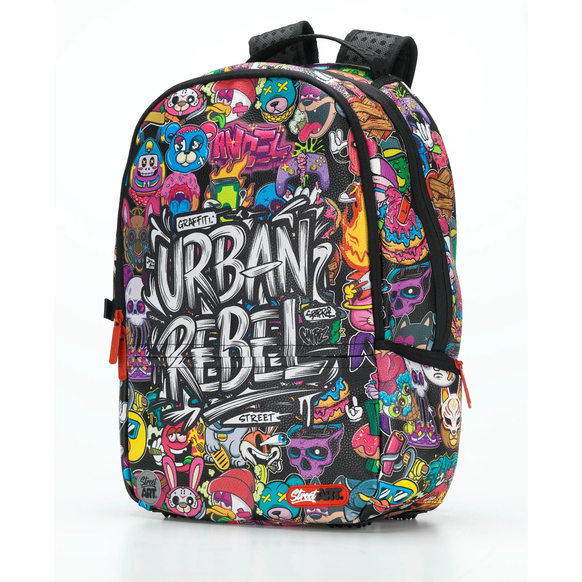תיק גב Street Art Urban Rebel Pu - Image 4
